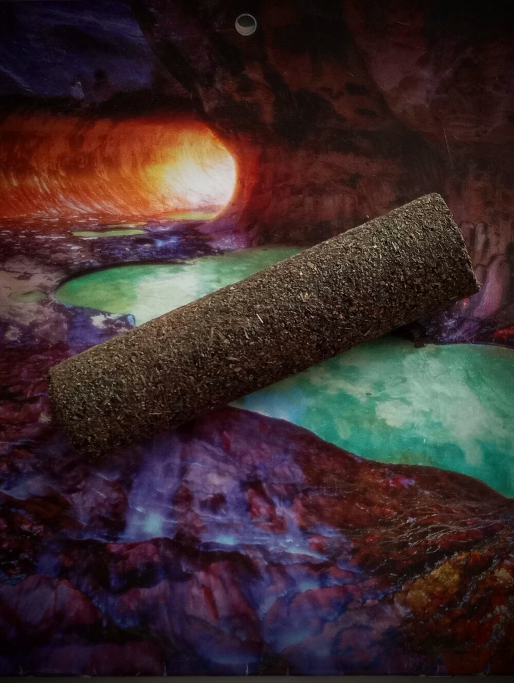 Volcanic Ash + White Sage Smoke Stack ~ Magick Smudge Stick ~ Cleansing Energy